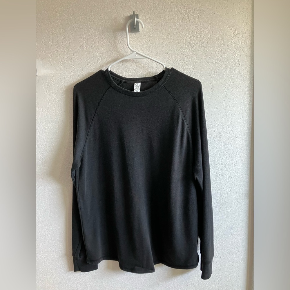 Alternative Charcoal Long Sleeve Top